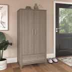 Meuble d'entrée haut Somerset avec portes et tiroir de Bush Furniture