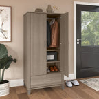 Meuble d'entrée haut Somerset avec portes et tiroir de Bush Furniture