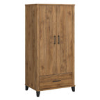 Meuble d'entrée haut Somerset avec portes et tiroir de Bush Furniture