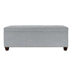 Banc de rangement relevable Camel & Stone – Capitonnage, double compartiment