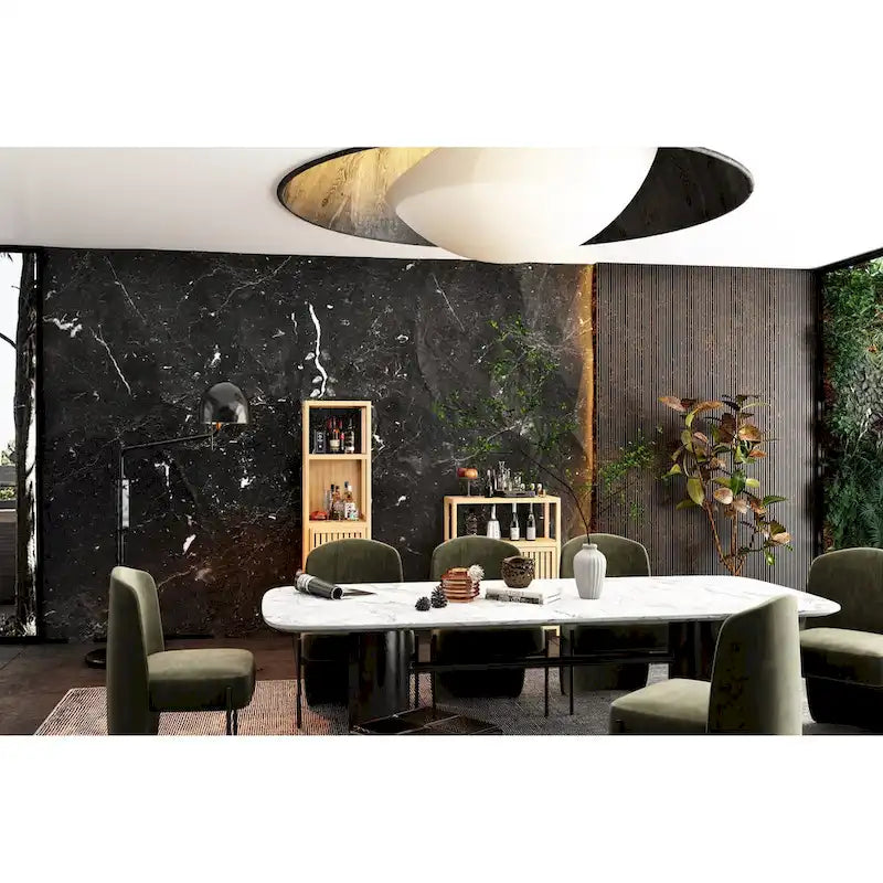 Tour de rangement en bambou bois de cerisier, sur pied, simple