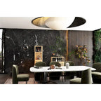 Tour de rangement en bambou bois de cerisier, sur pied, simple