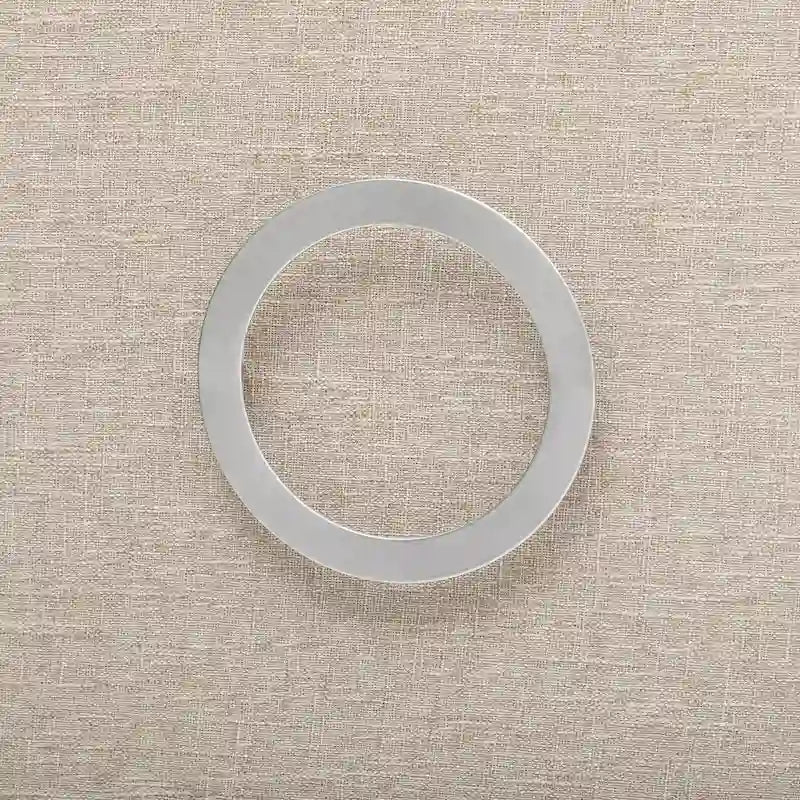 Meuble de rangement incurvé à 3 portes Beige/Noir avec étagères réglables
