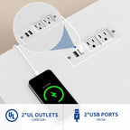 Moasis Classeur mobile à LED 3 tiroirs avec station de charge compatible format A4/Lettre